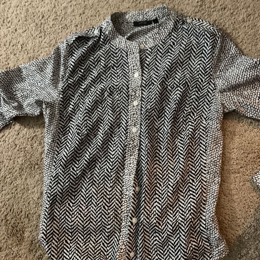 Partnered button down